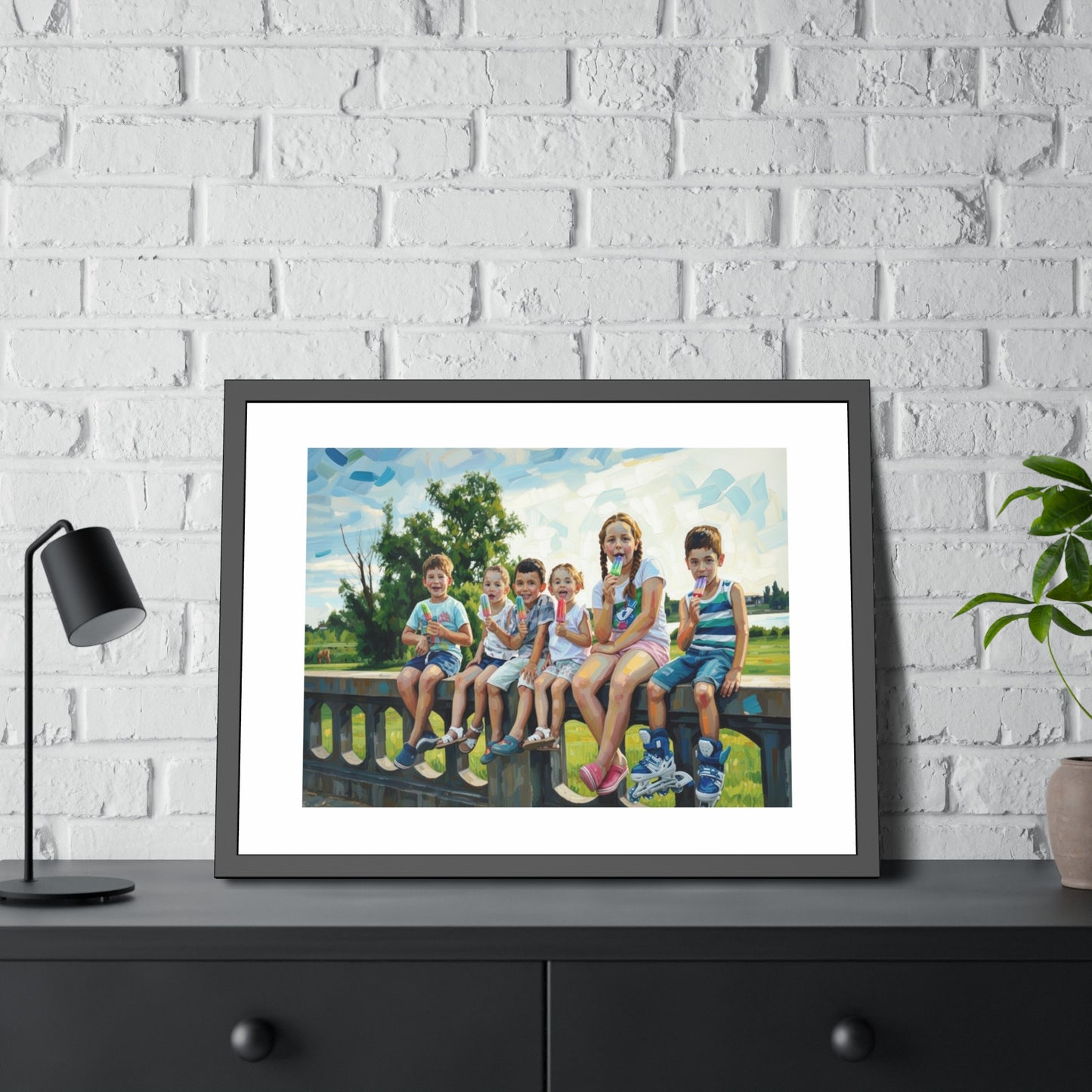 Framed Poster - Custom Family Portrait Art Print