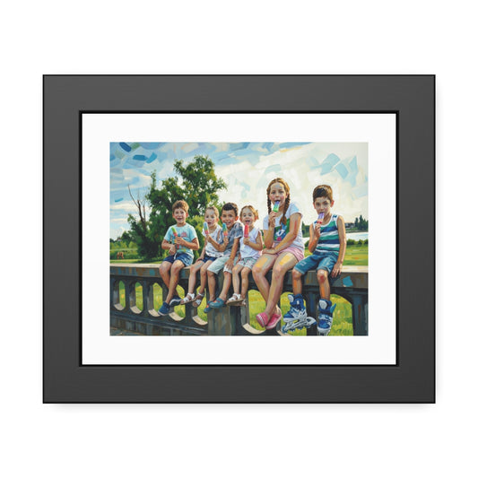 Framed Poster - Custom Family Portrait Art Print