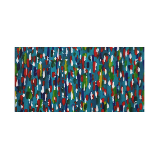 Colours Of The Soul Reflecting On Water by Ariel Chavarro Avila Matte Canvas Wall Art