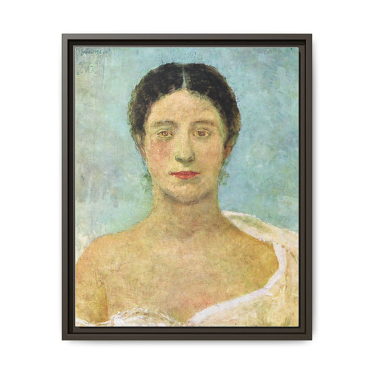 Bianca by Max Klinger Framed Matte Canvas Portrait Print