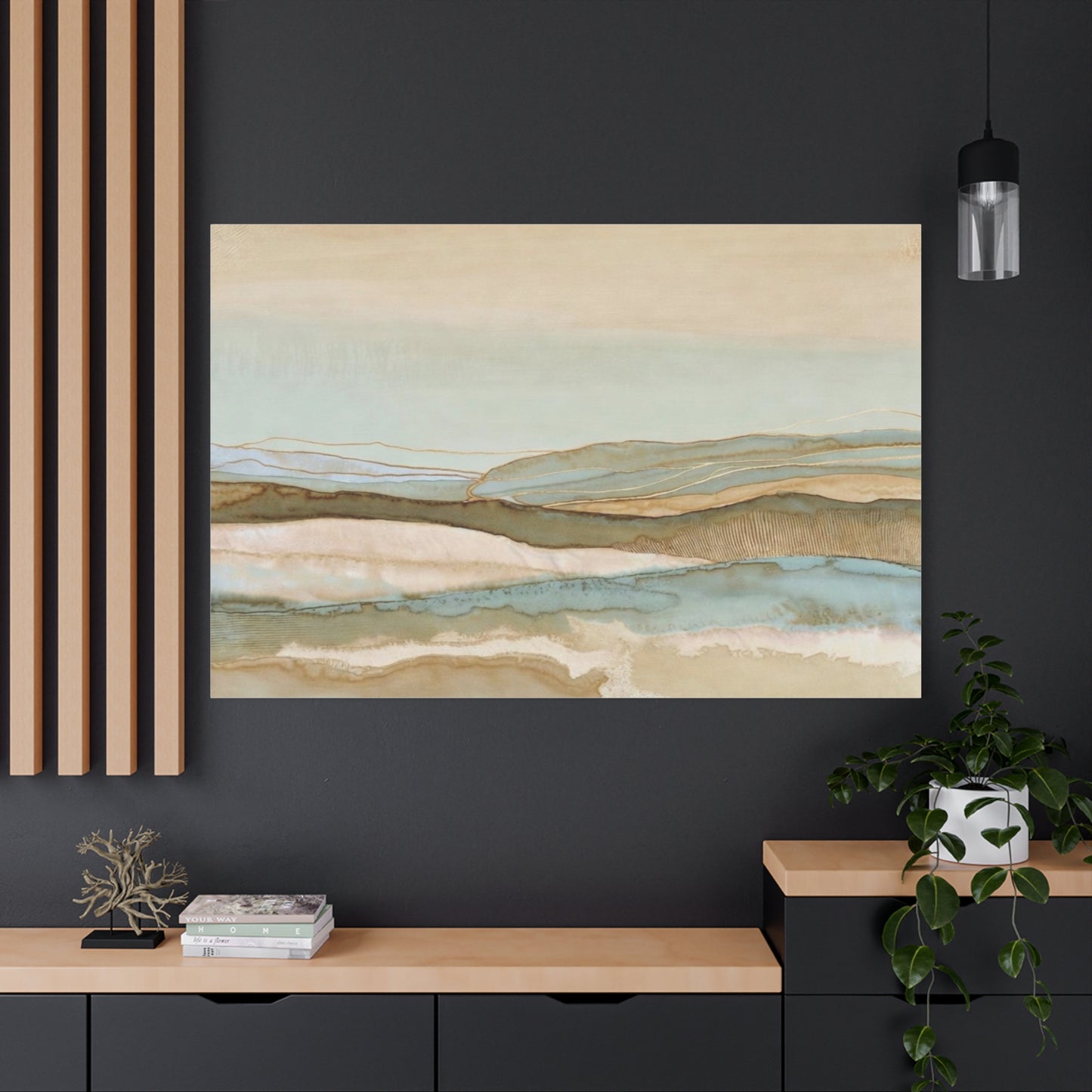 Coastal Abstract Canvas