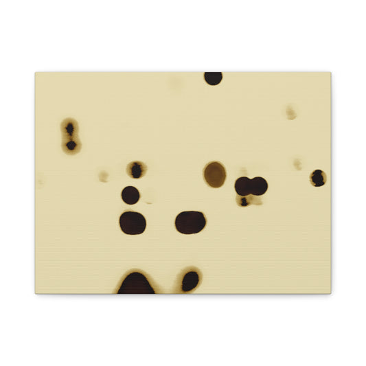 People Communicating by Unknown Abstract Matte Canvas Wall Art Print