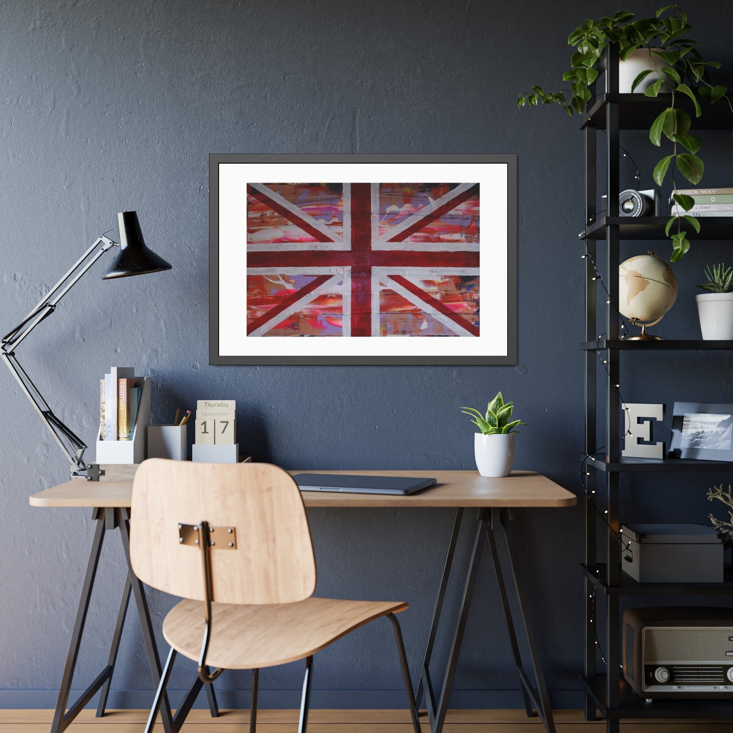 Union Jack is back! by Norman Barrett Framed Wall Art Print