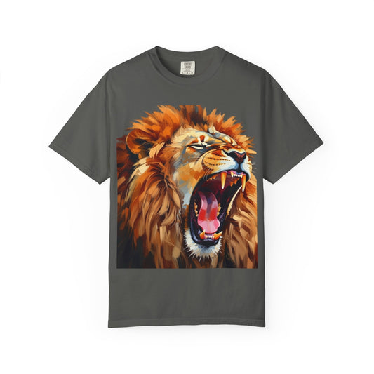 Roaring Lion T-Shirt Bold Wildlife Graphic Tee