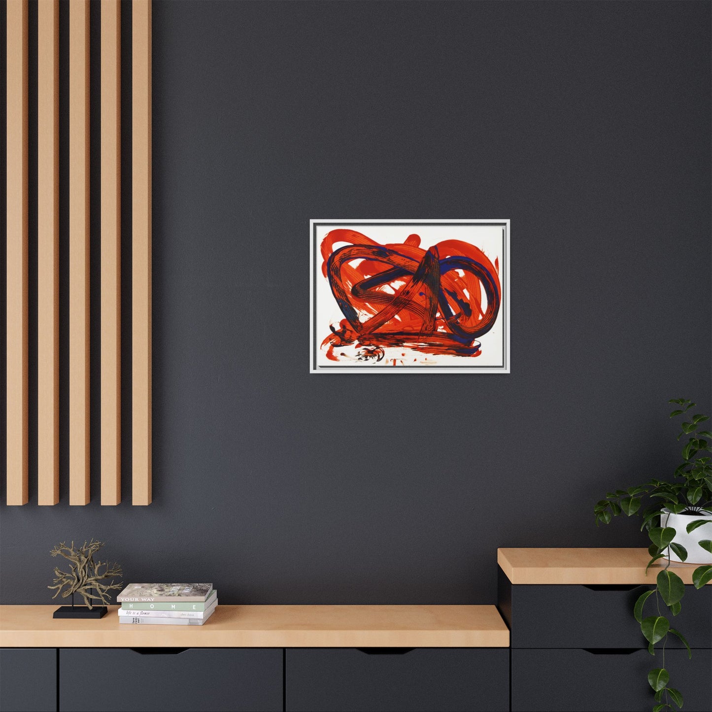 Barito 0138 by Heinz Hachel Matte Canvas Framed Wall Art