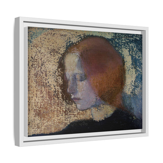 Fragment by Helena Schjerfbeck Framed Matte Canvas Art Print