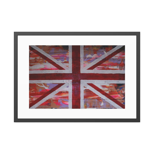 Union Jack is back! by Norman Barrett Framed Wall Art Print