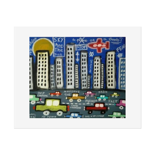 Only Cadillac 2 by Yann Sciberras Wall Art Print