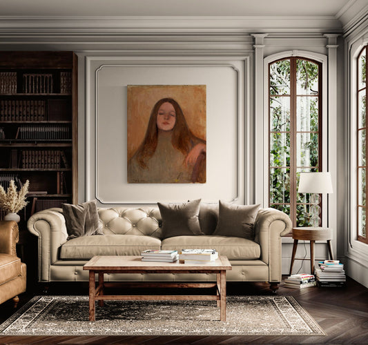 Thyra Elisabeth by Ellen Thesleff Matte Canvas Wall Art Print