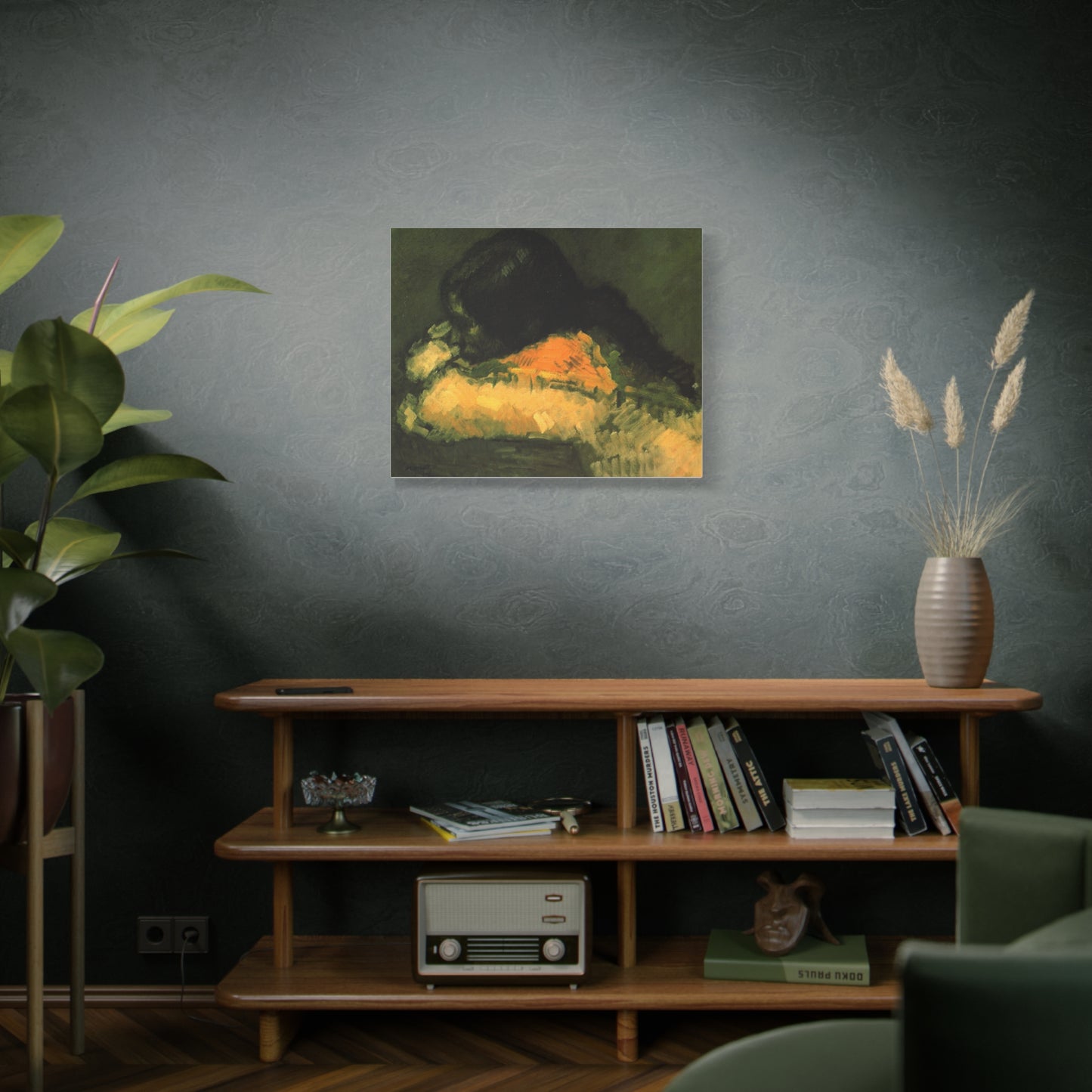 La Chata by Isidre Nonell Matte Canvas Wall Art Print