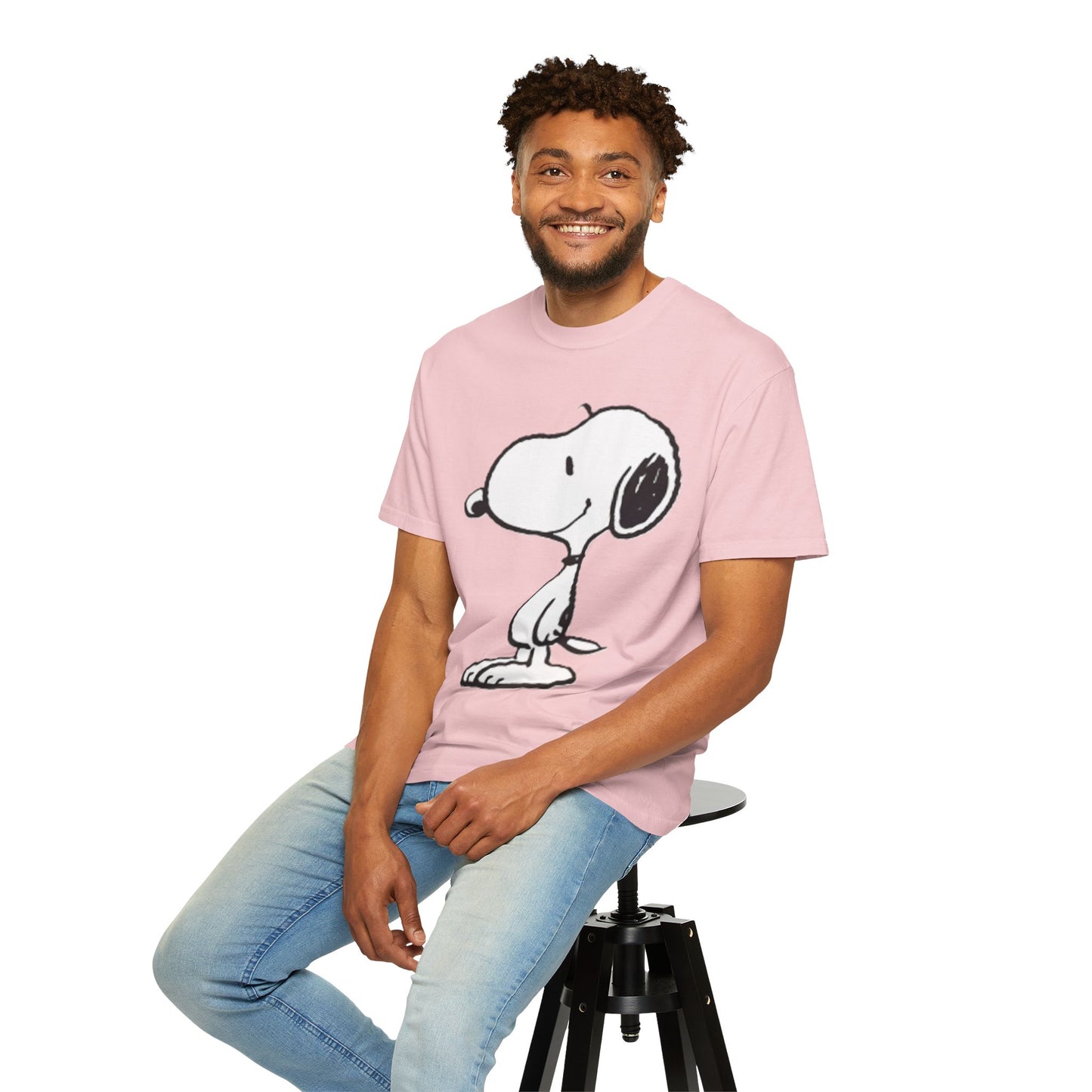 Classic Snoopy Unisex Garment-Dyed T-shirt