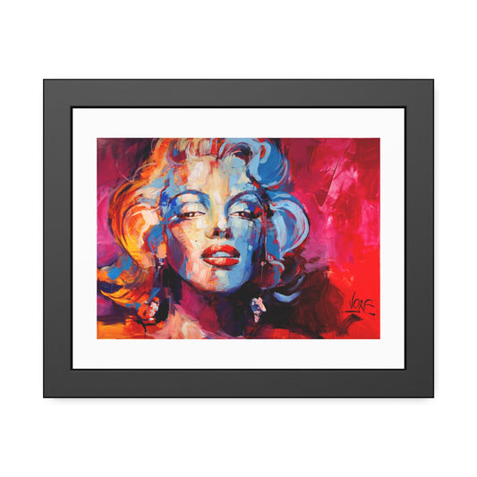 Marilyn Monroe attributed to Voke Framed Wall Art Print