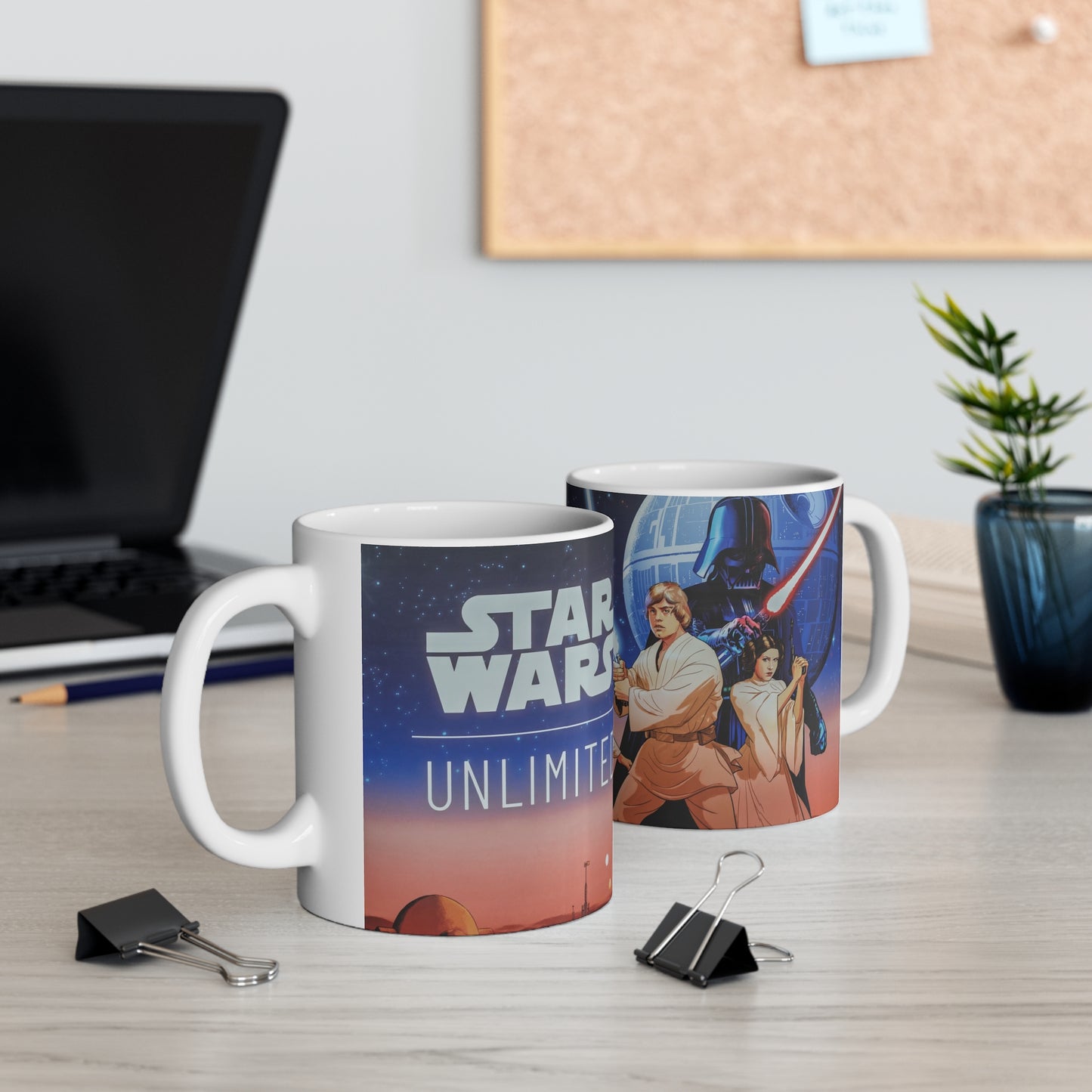 Star Wars Unlimited Mug — Retro Movie Poster Coffee Cup