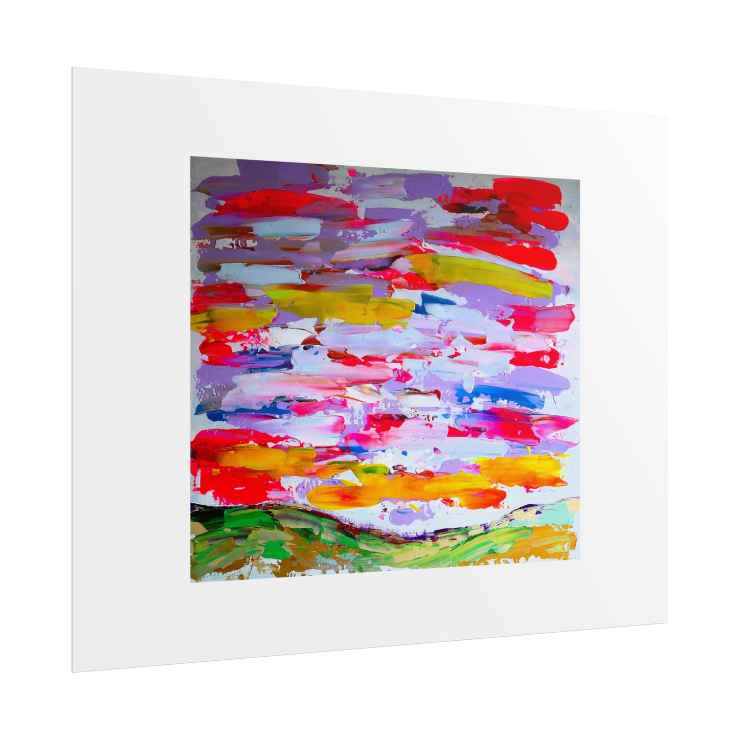 Sunny day in may by Norman Barrett Wall Art Print