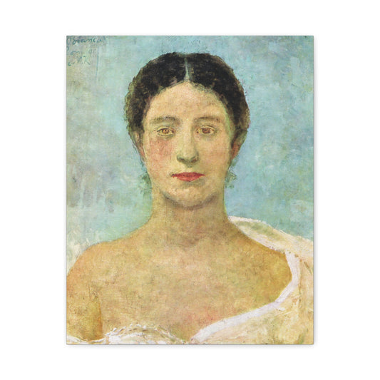Bianca by Max Klinger Print Matte Stretched Canvas