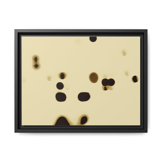 People Communicating by Unknown Abstract Framed Minimalist Wall Art Print