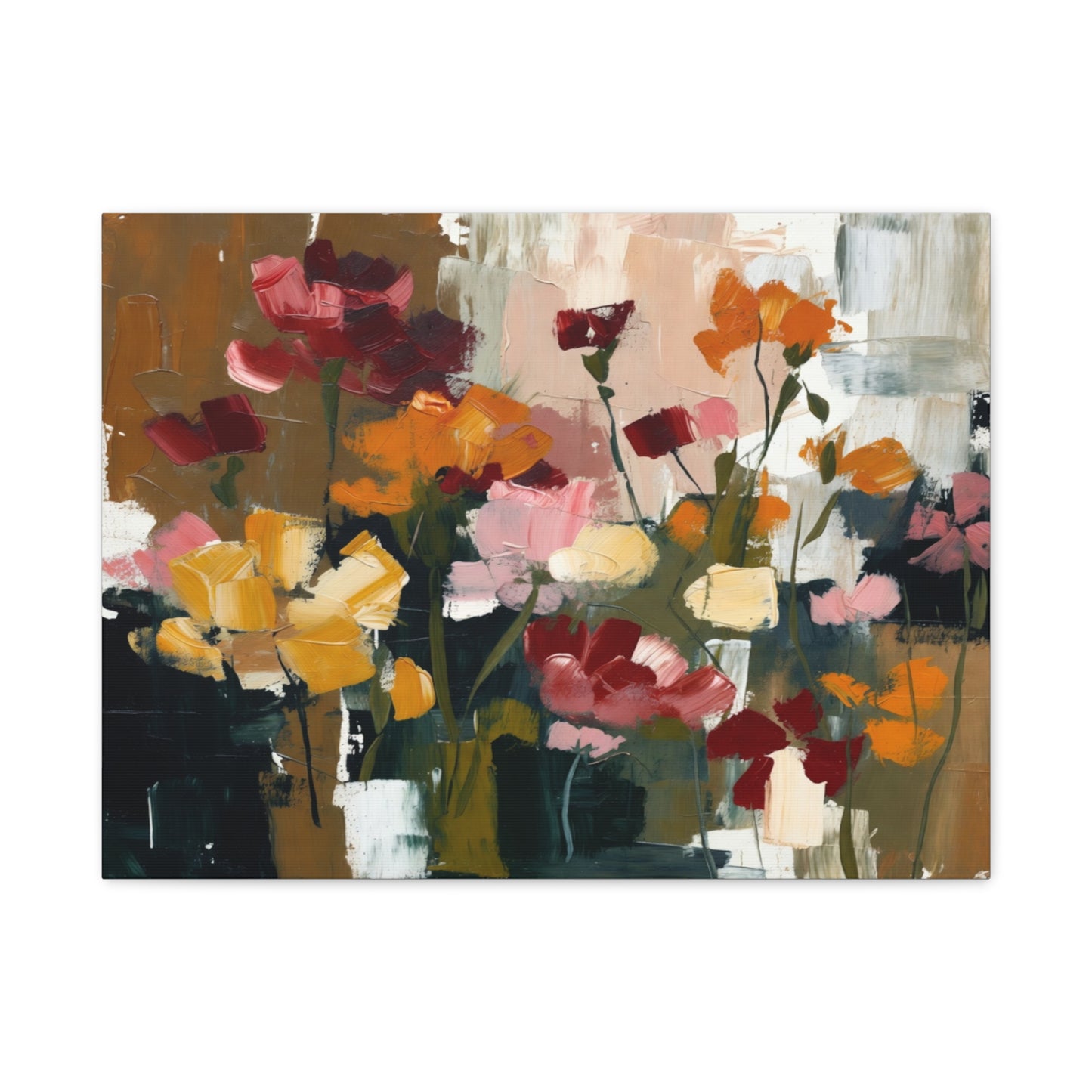 Flowers Matte Canvas, Stretched, 1.25"