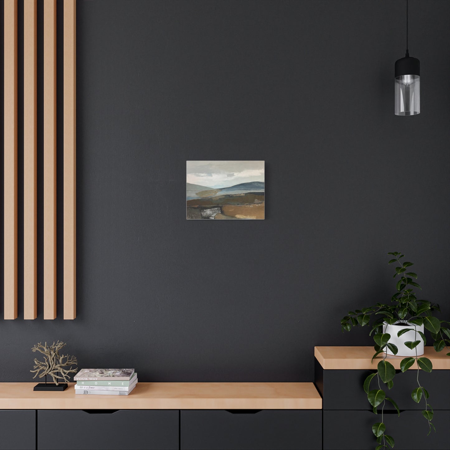 Landscape print Matte Canvas, Stretched, 1.25"