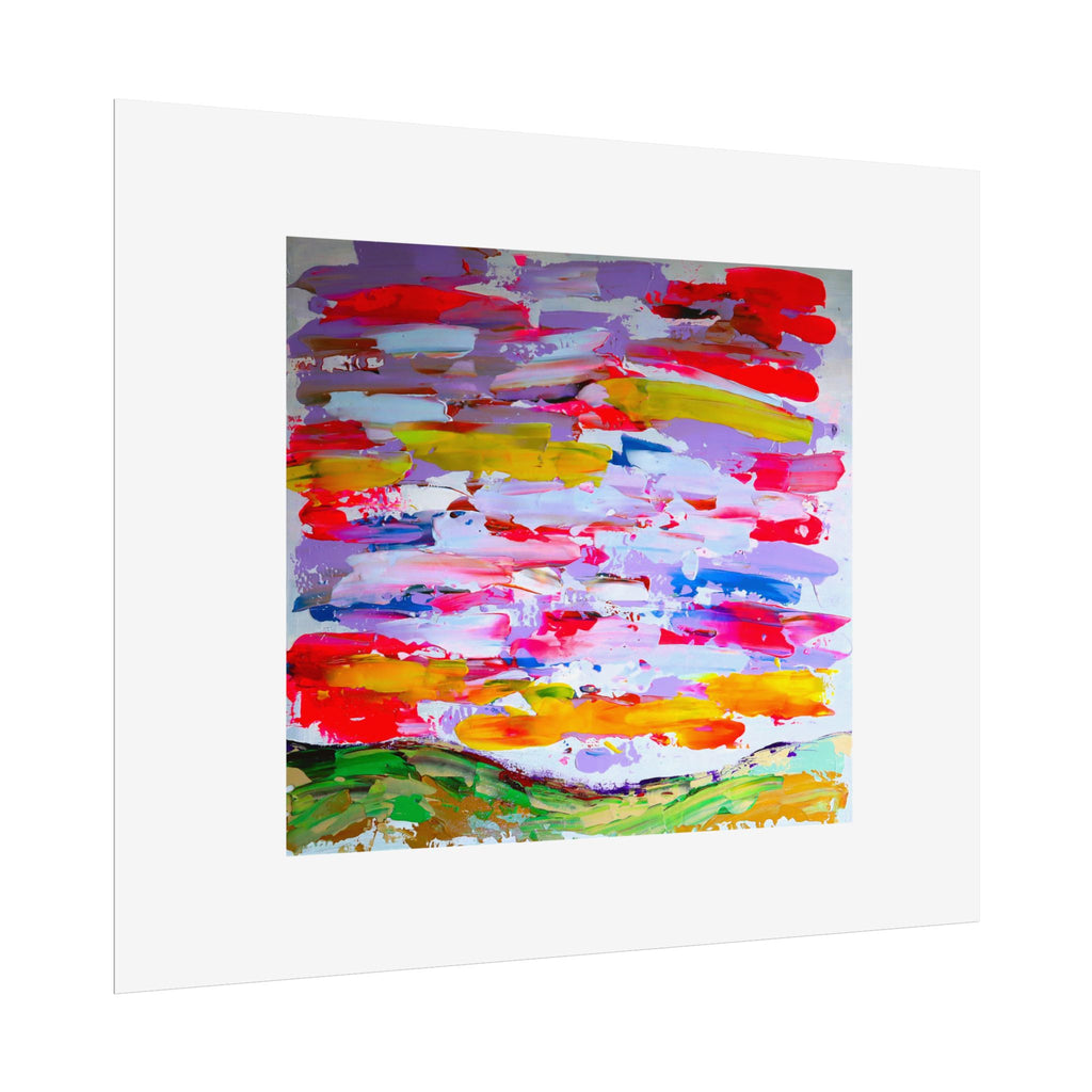 Sunny day in may by Norman Barrett Wall Art Print