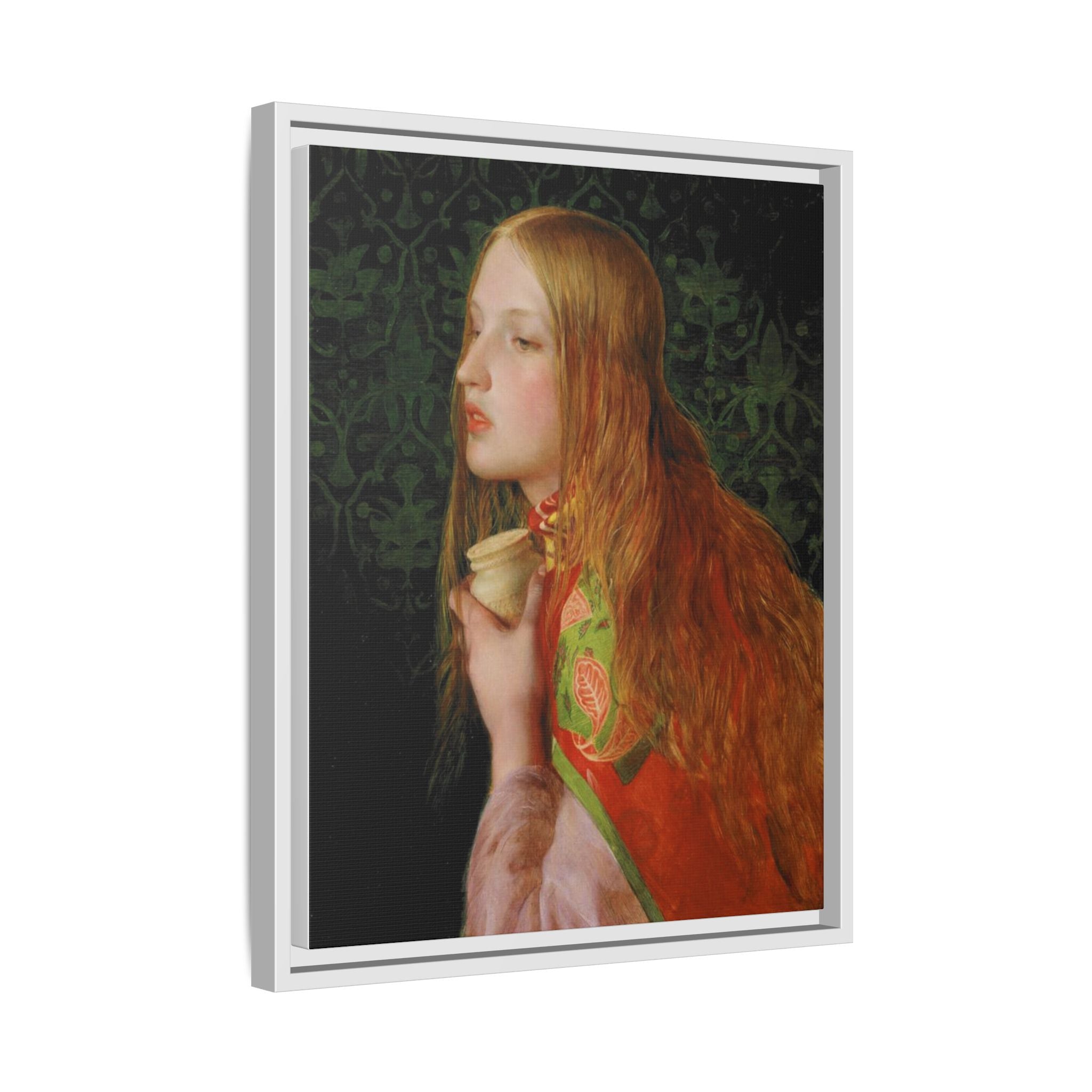 Mariya Magdalena by Frederick Sandys Framed Matte Canvas Wall Art Print