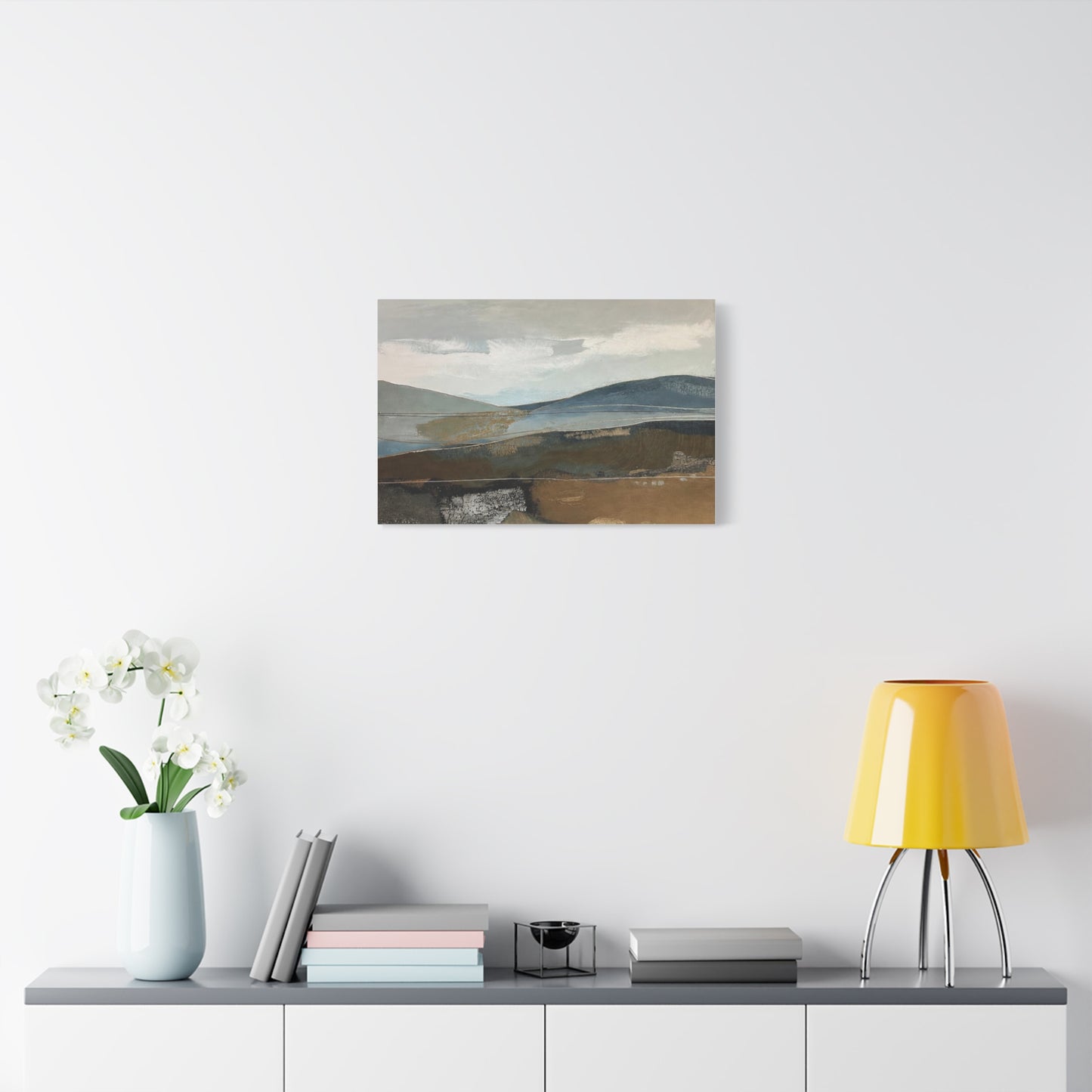 Landscape print Matte Canvas, Stretched, 1.25"