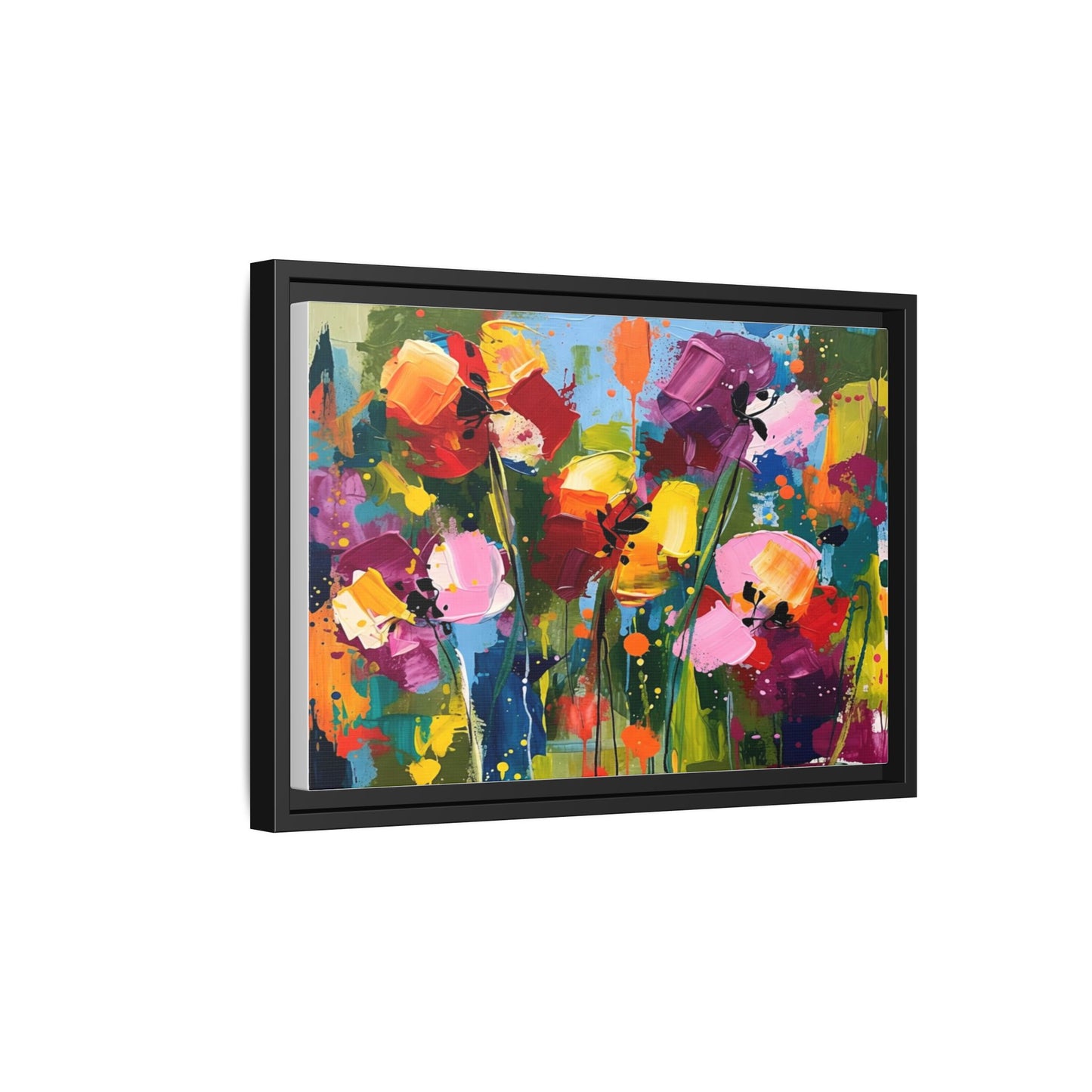 Matte Canvas, Framed (Multi-color)