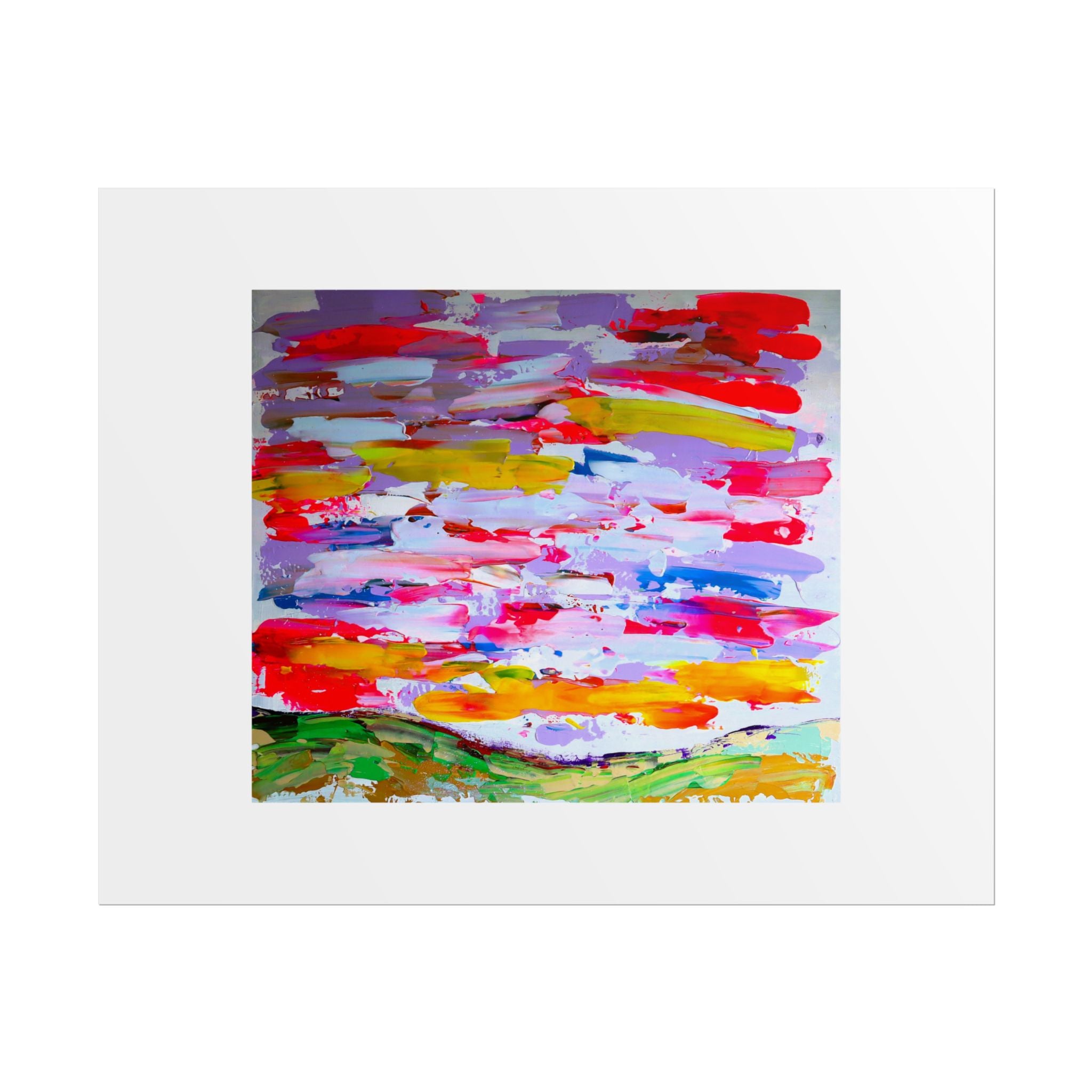 Sunny day in may by Norman Barrett Wall Art Print