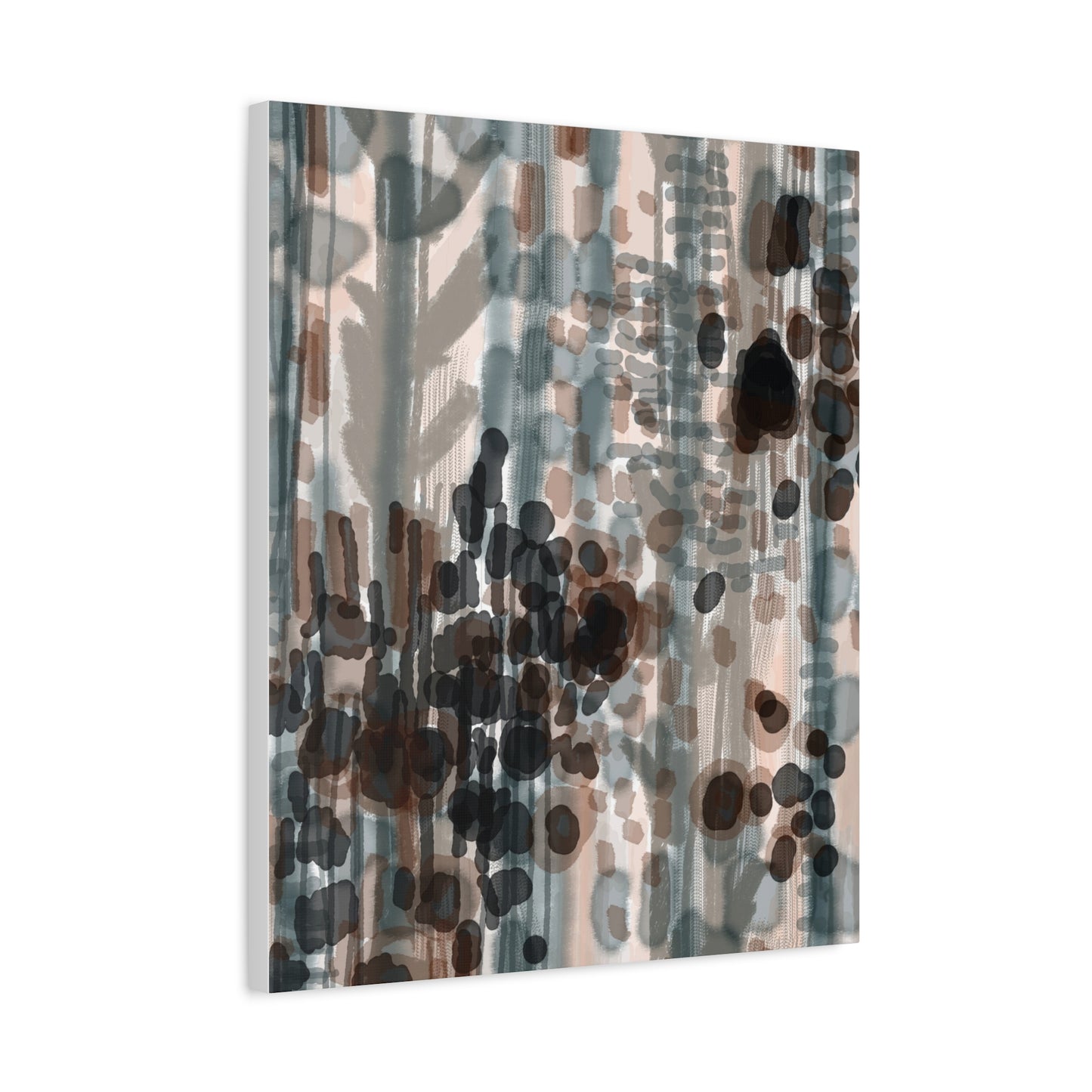 Vleken by an unknown artist Abstract Matte Canvas Wall Art