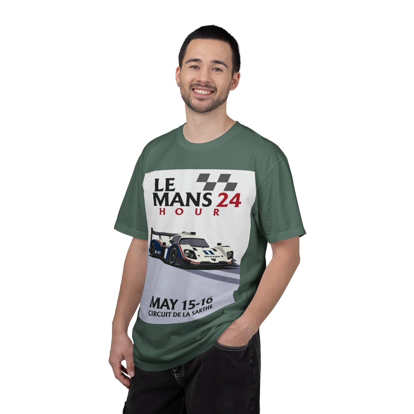 Le Mans 24 Hour Racing Poster T-Shirt — May 15-16 Circuit de la Sarthe