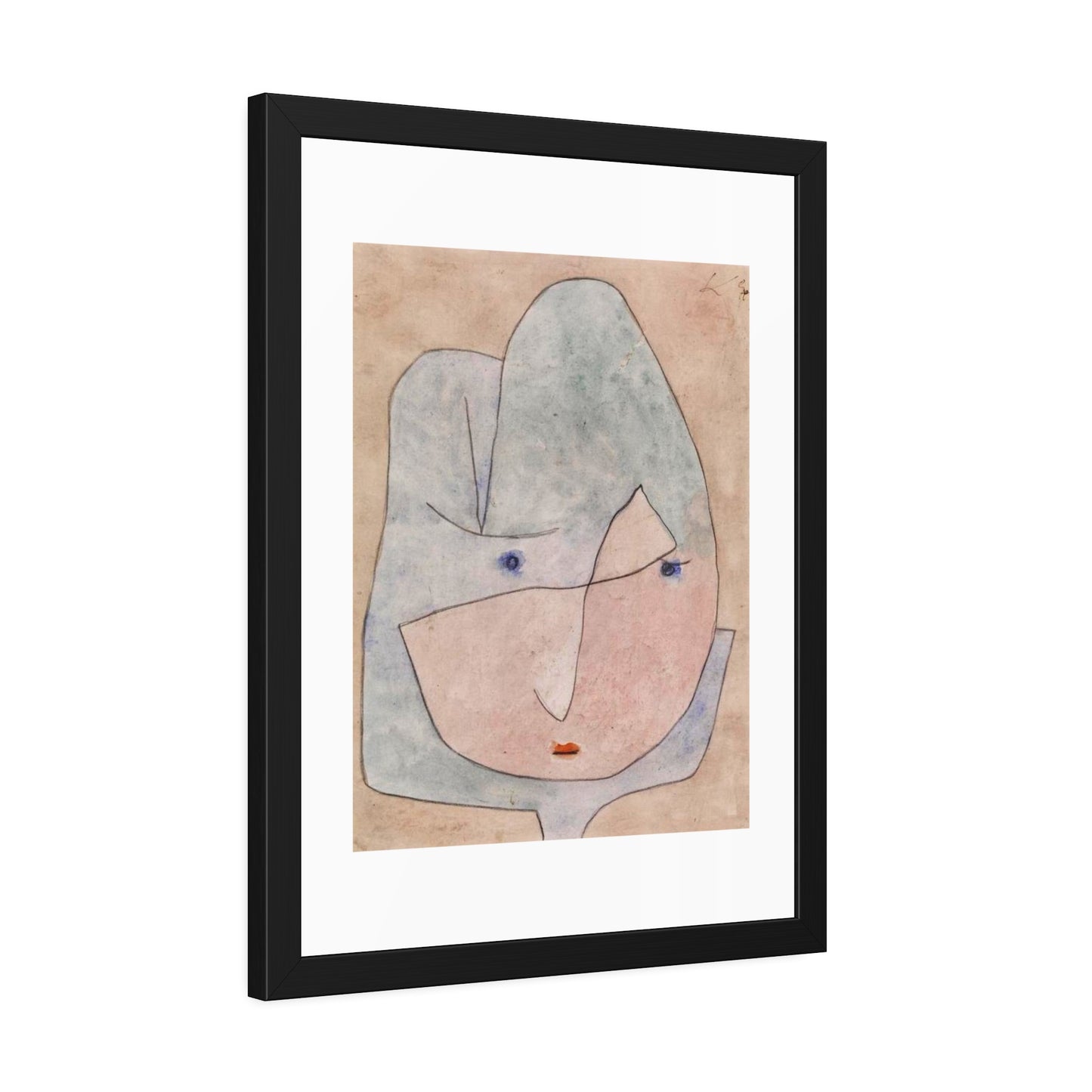 This Bloom is About to Wither by Paul Klee Framed Wall Art Poster