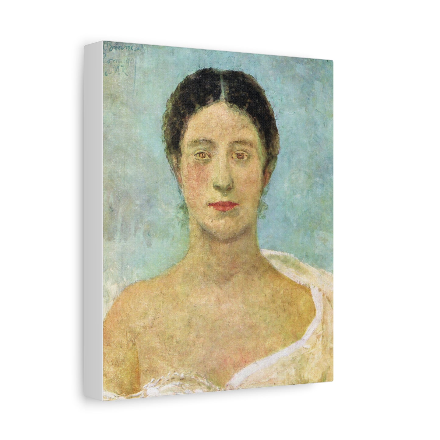 Bianca by Max Klinger Print Matte Stretched Canvas
