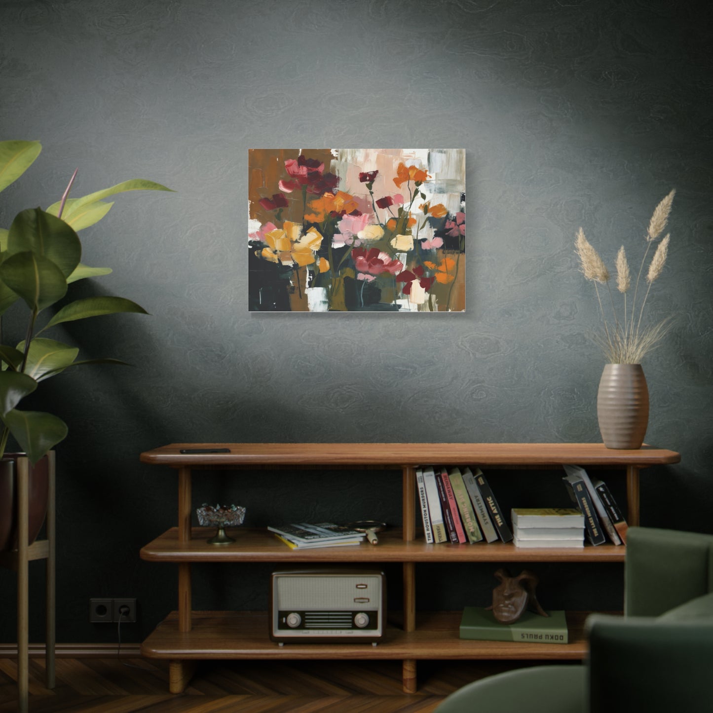 Flowers Matte Canvas, Stretched, 1.25"