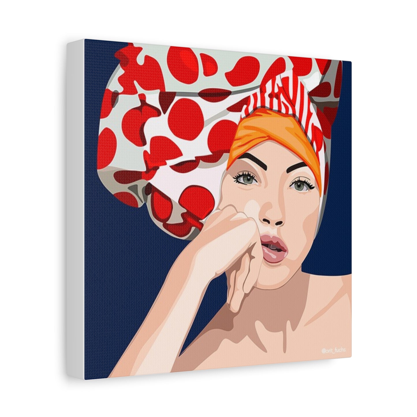 Vivid 20 by Orit Fuchs Canvas Wall Art Print