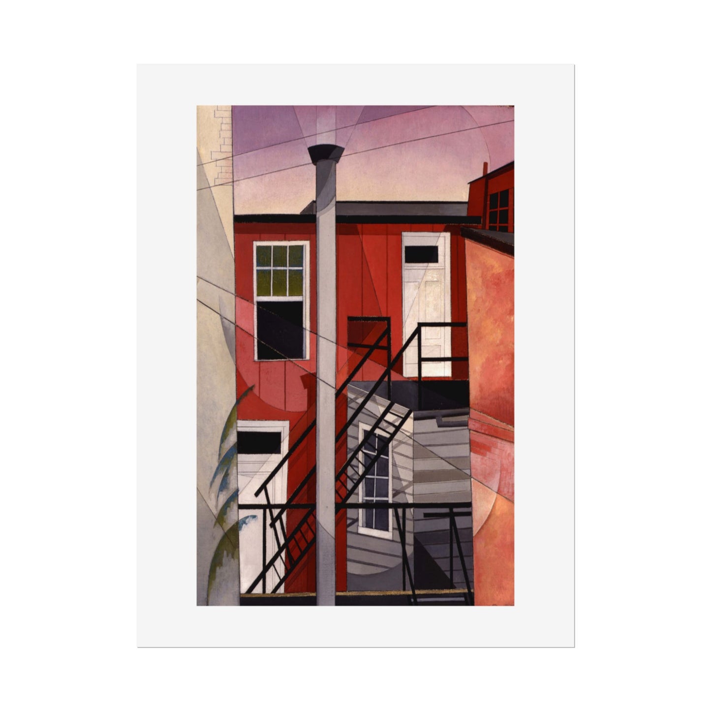 Modern Conveniences by Charles Demuth Wall Art Print