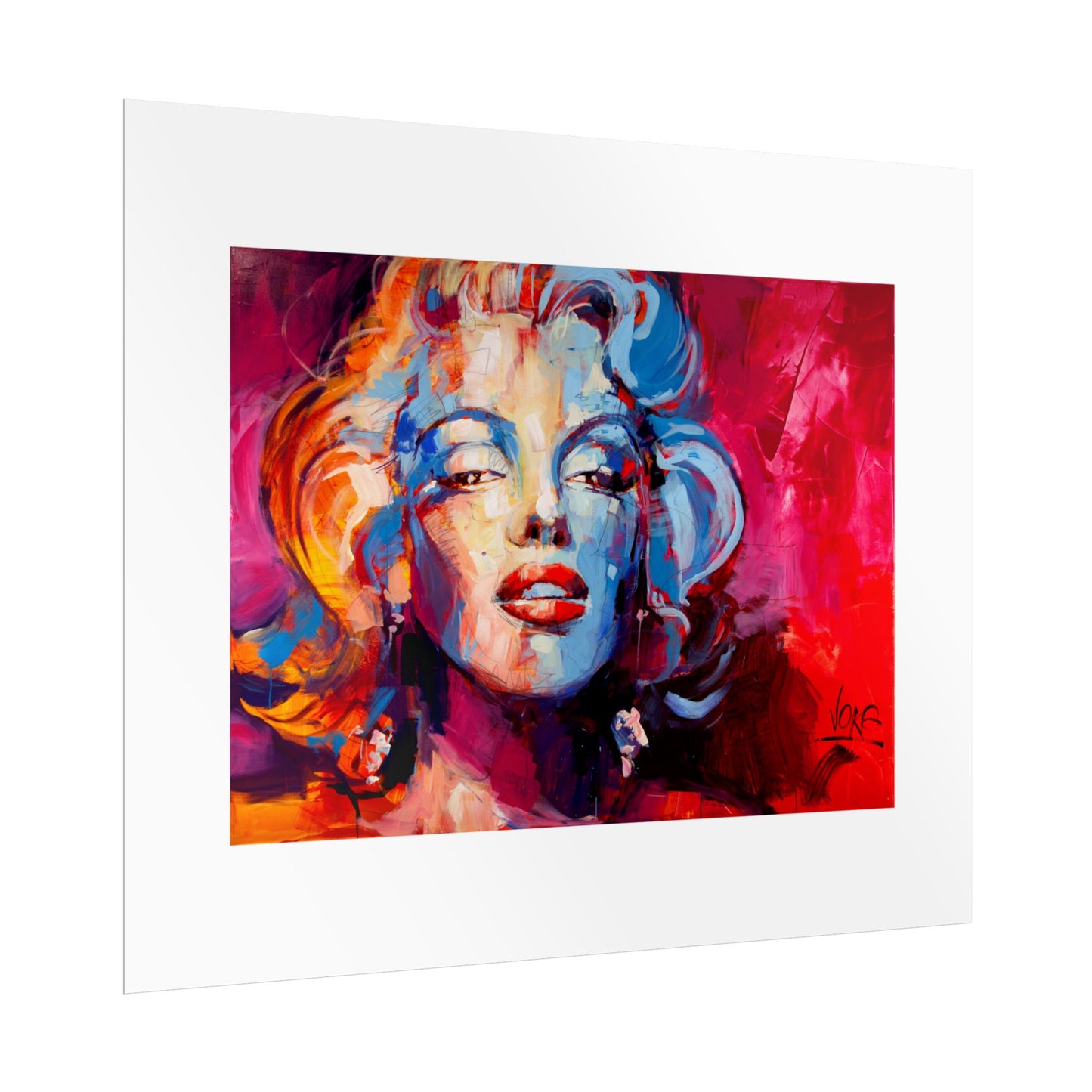 Marilyn Monroe attributed to Voke Wall Pop Art Poster