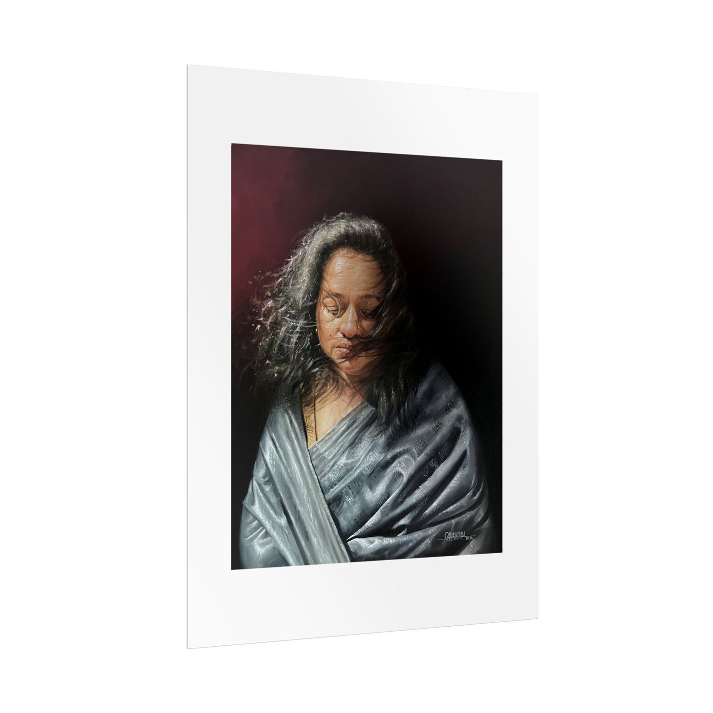 Tempest by Rajasekharan Parameswaran Wall Art Print