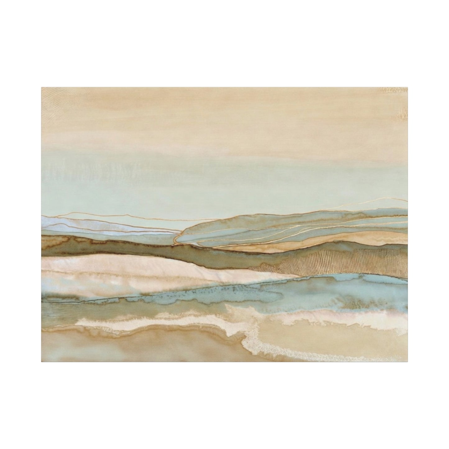 Coastal Abstract Canvas