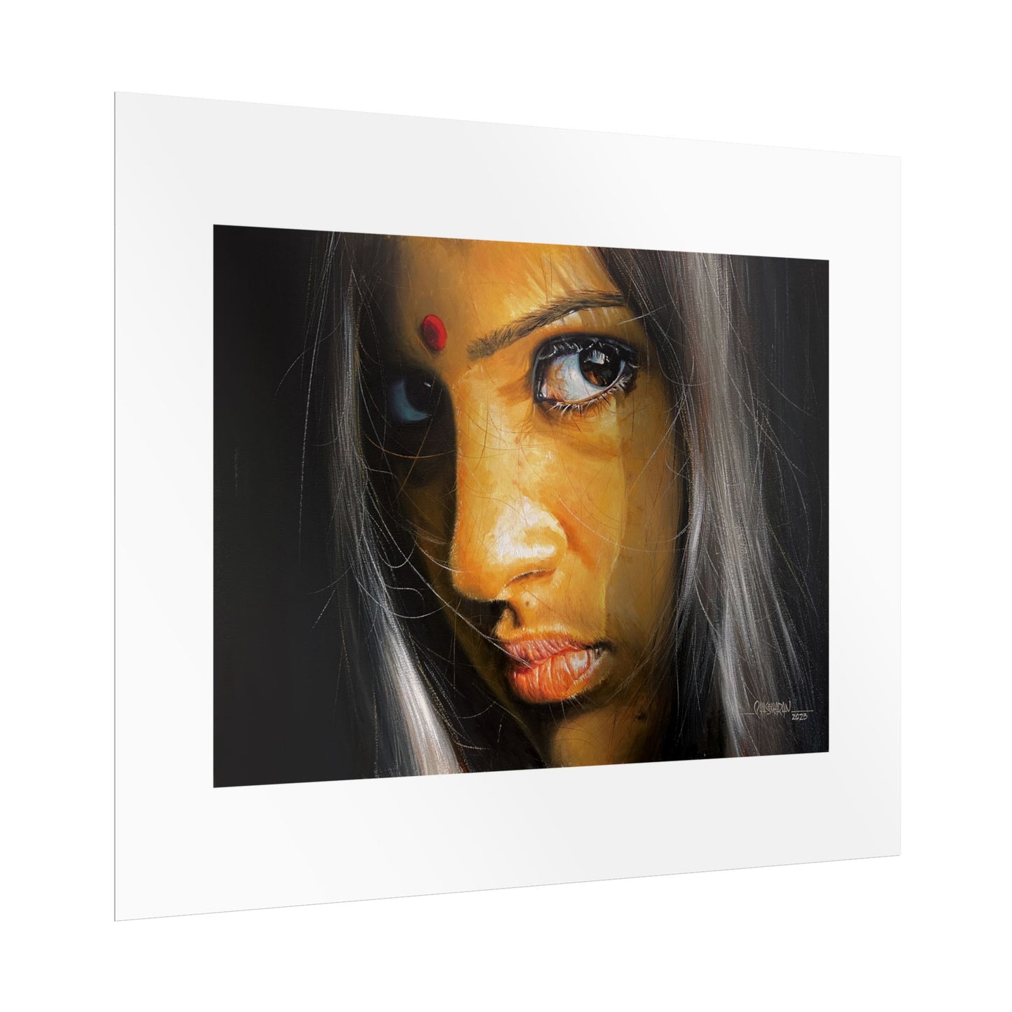 Razor Edged by Rajasekharan Parameswaran Wall Art Print