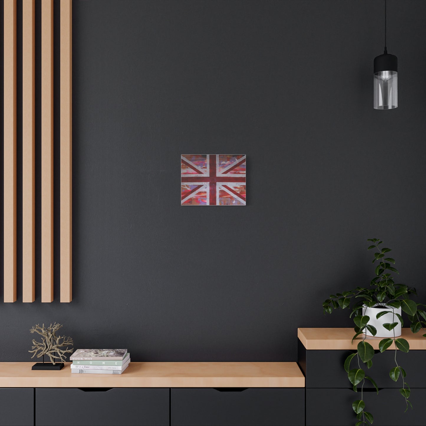 Union Jack is back! by Norman Barrett Matte Canvas Wall Art