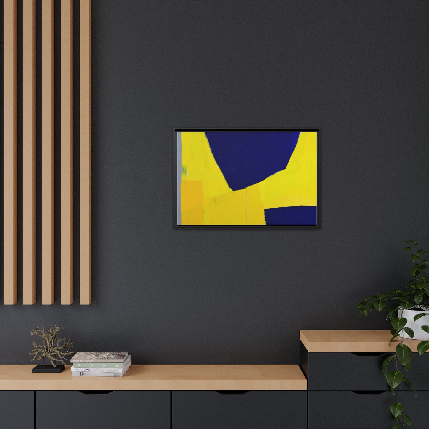 Lantenhammer by Lageplan Atelier Framed Modern Wall Art