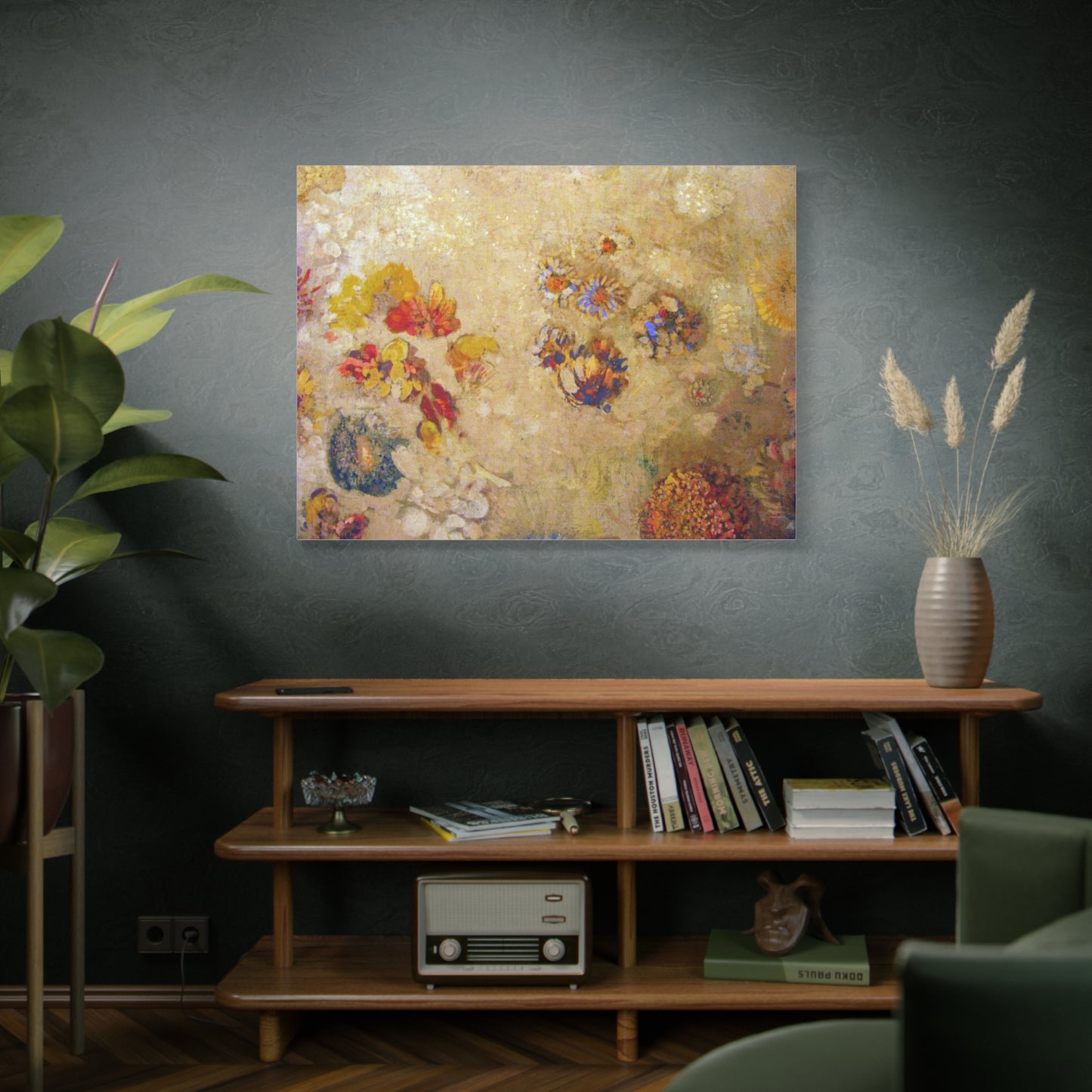 Andrevanb Panneau Décoratif by Odilon Redon Matte Canvas Wall Art Print