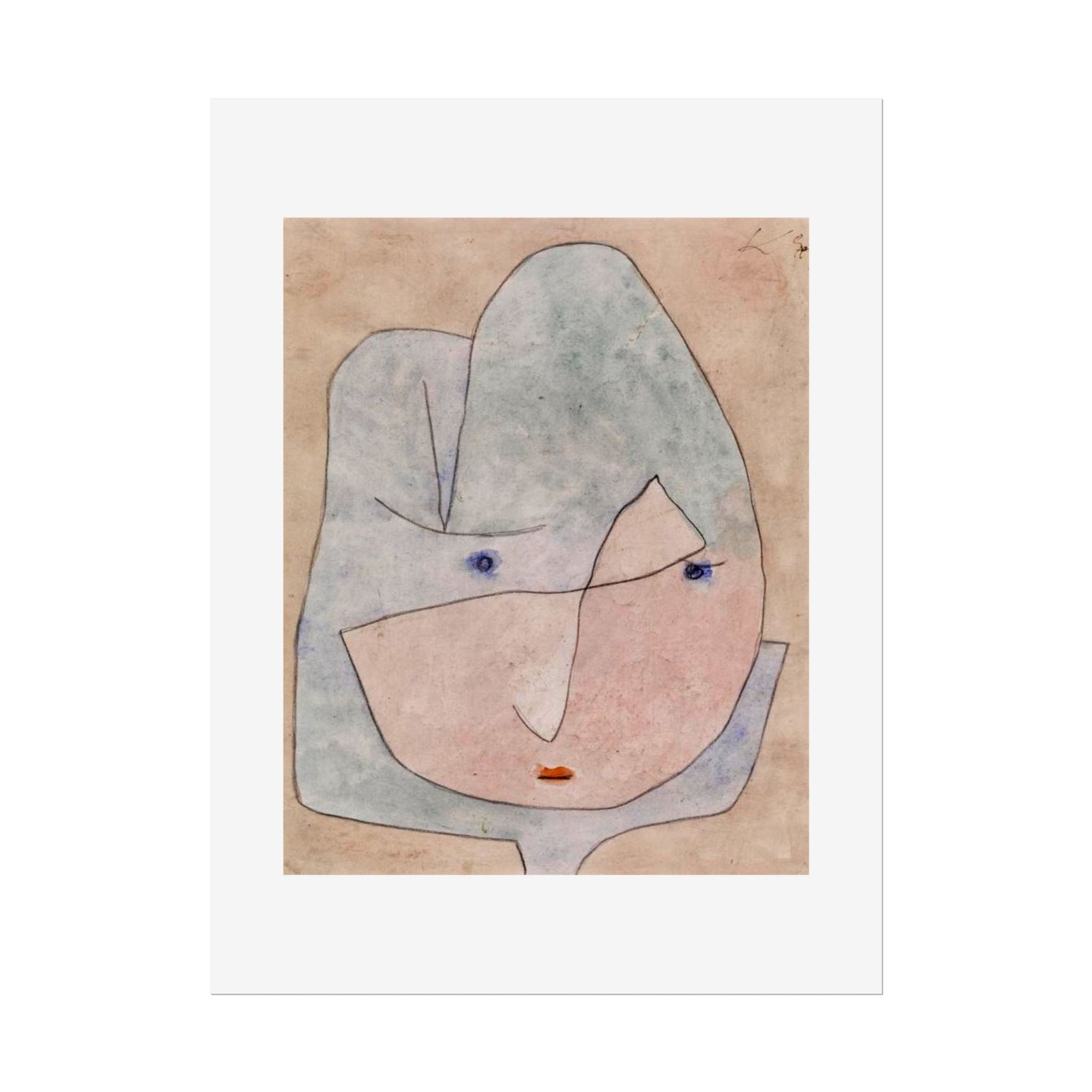 This Bloom is About to Wither by Paul Klee Wall Art Print