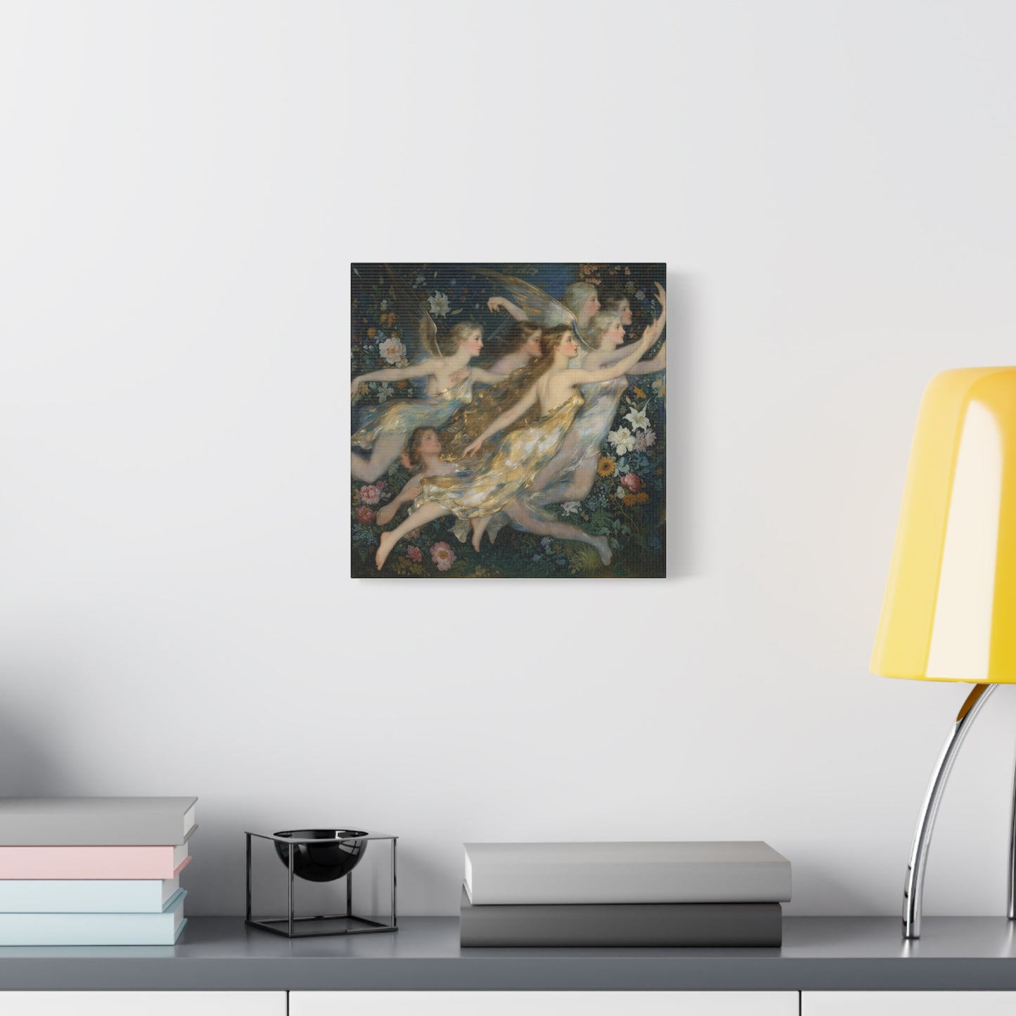 Vintage Fairy Dance Matte Canvas Wall Art