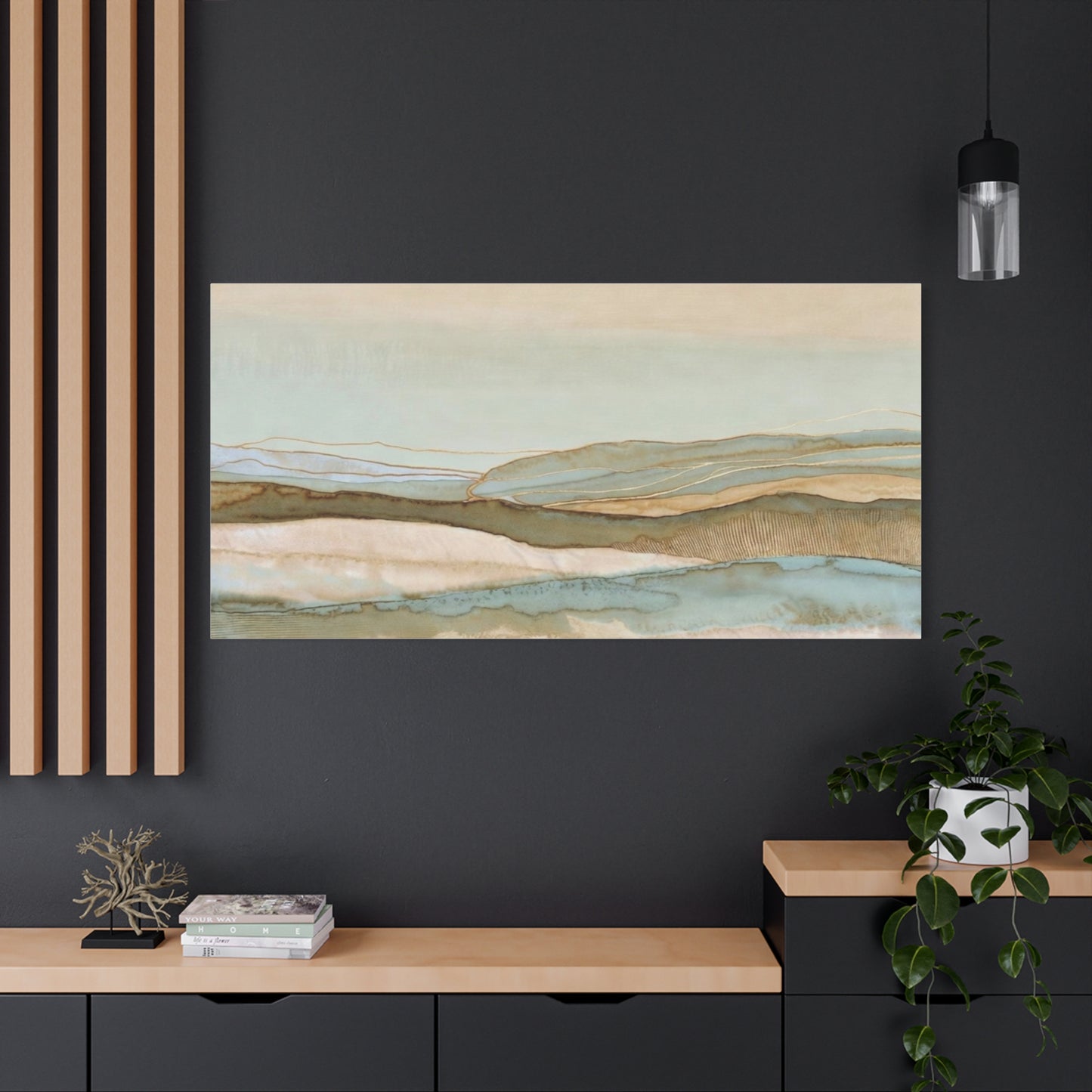 Coastal Abstract Canvas