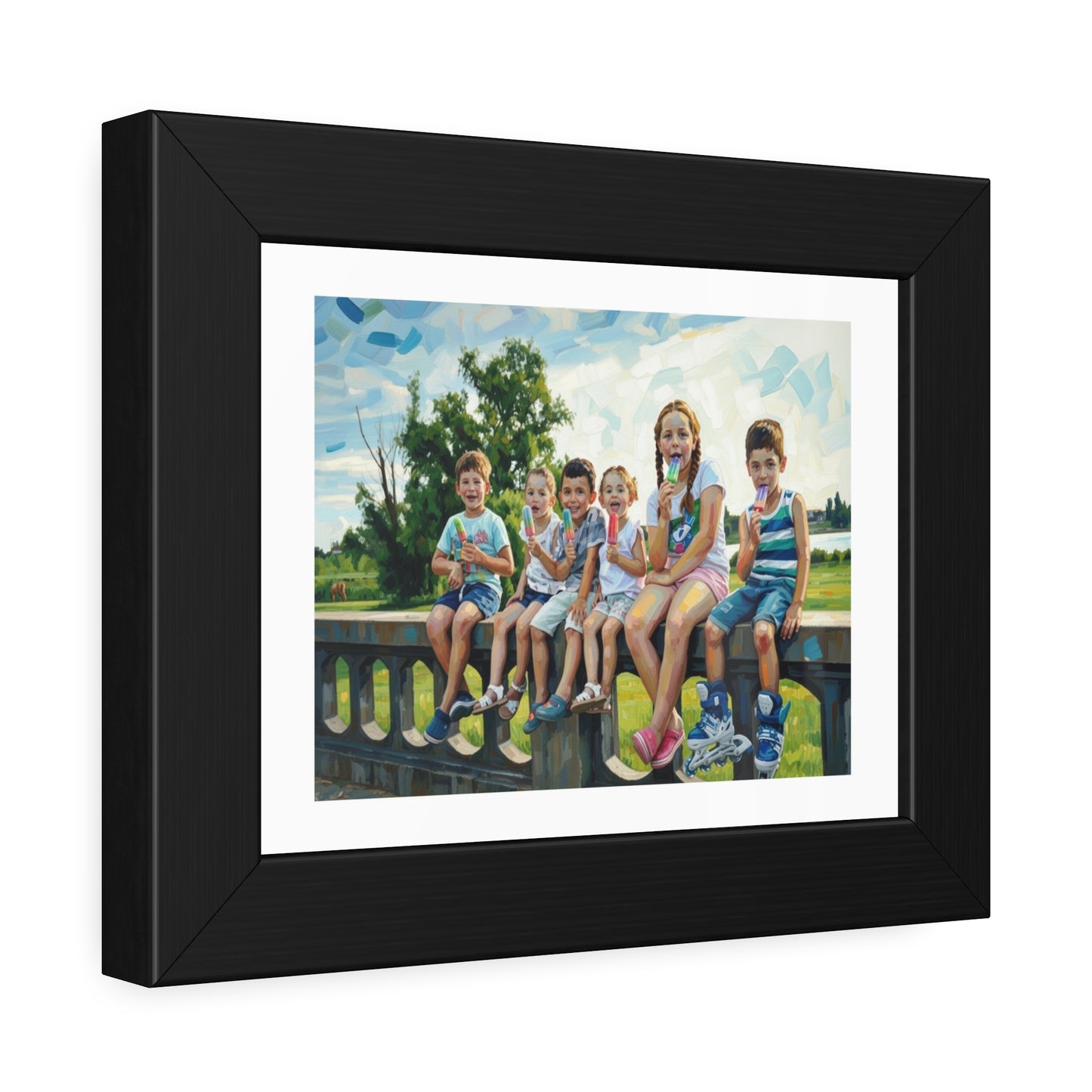 Framed Poster - Custom Family Portrait Art Print