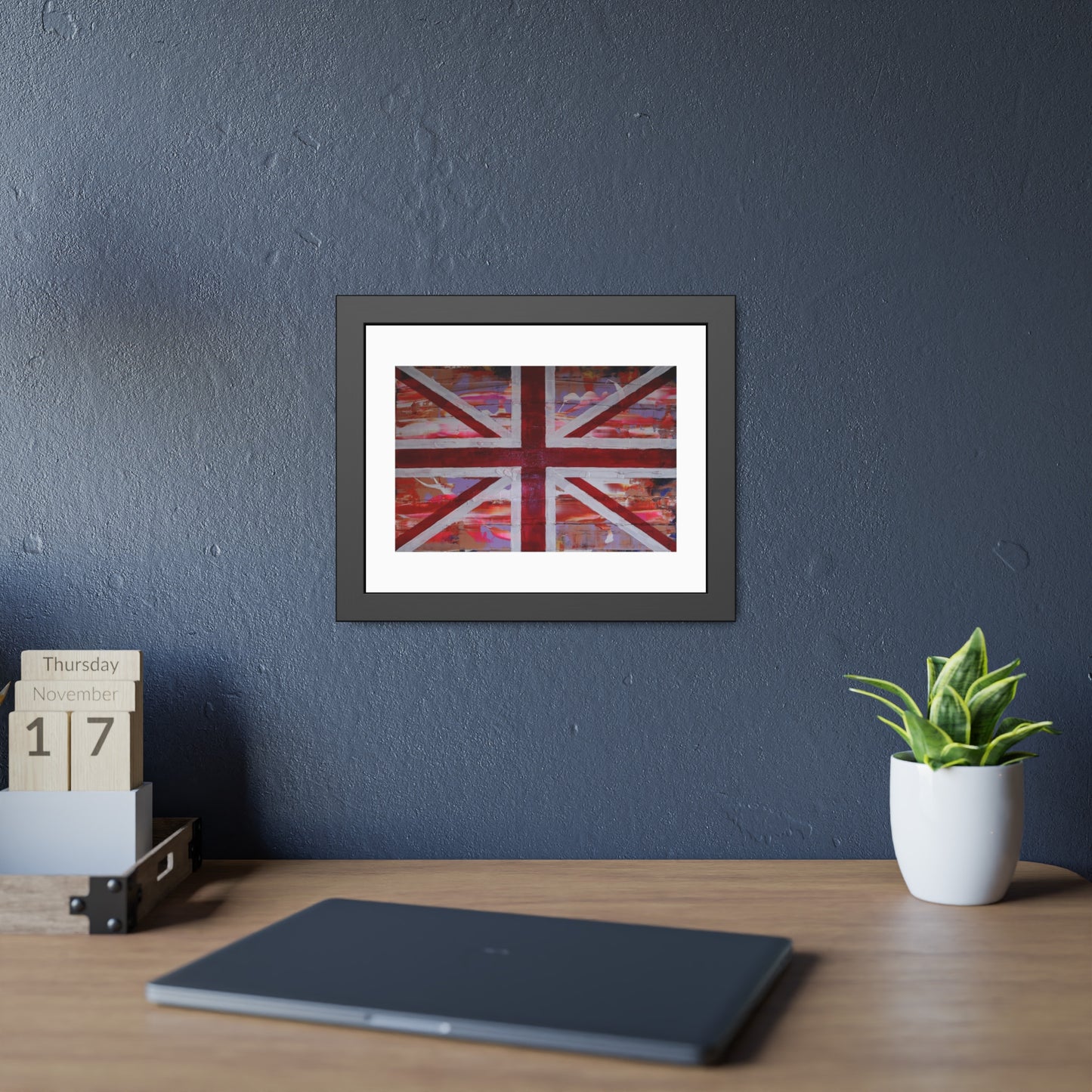 Union Jack is back! by Norman Barrett Framed Wall Art Print