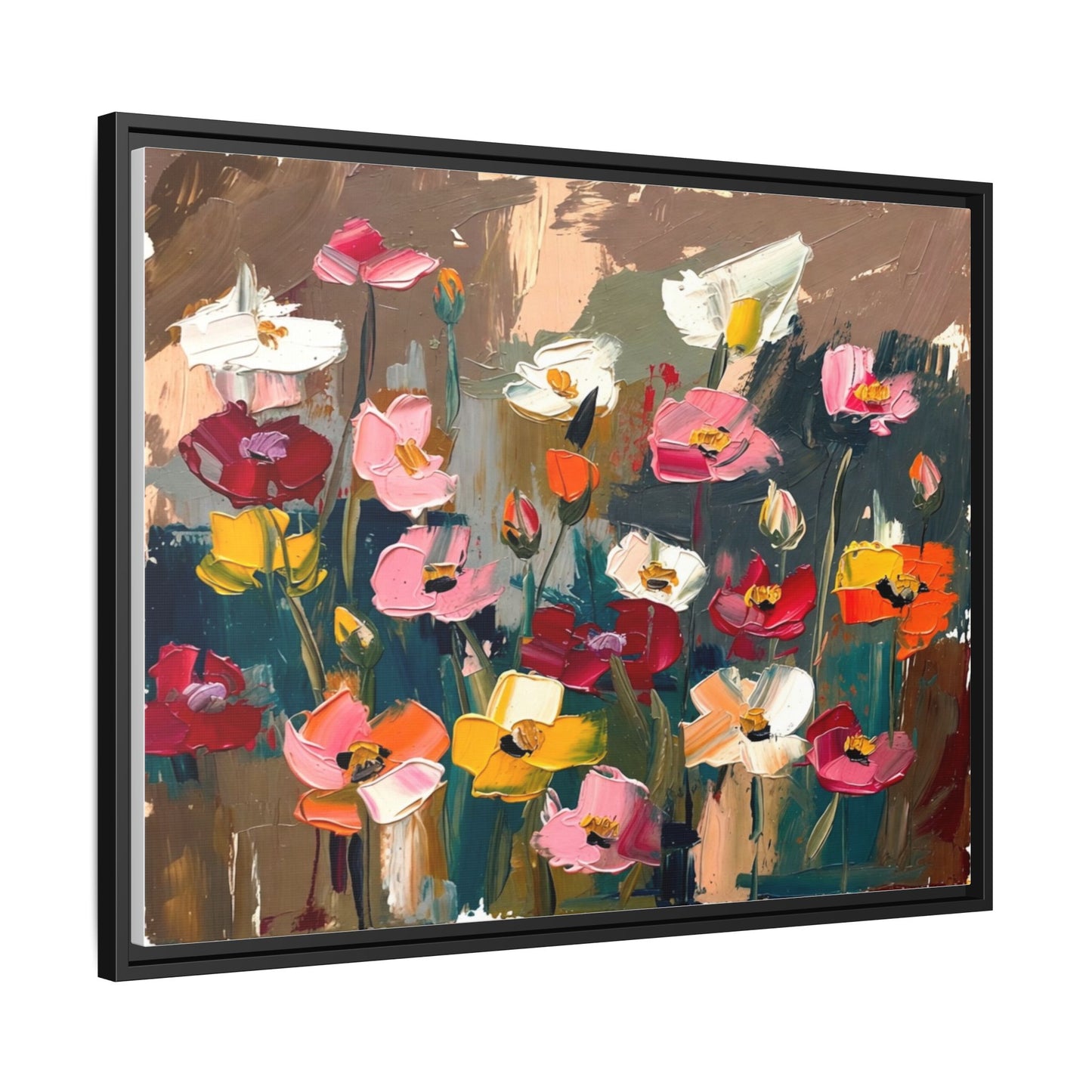 Matte Canvas, Framed (Multi-color)