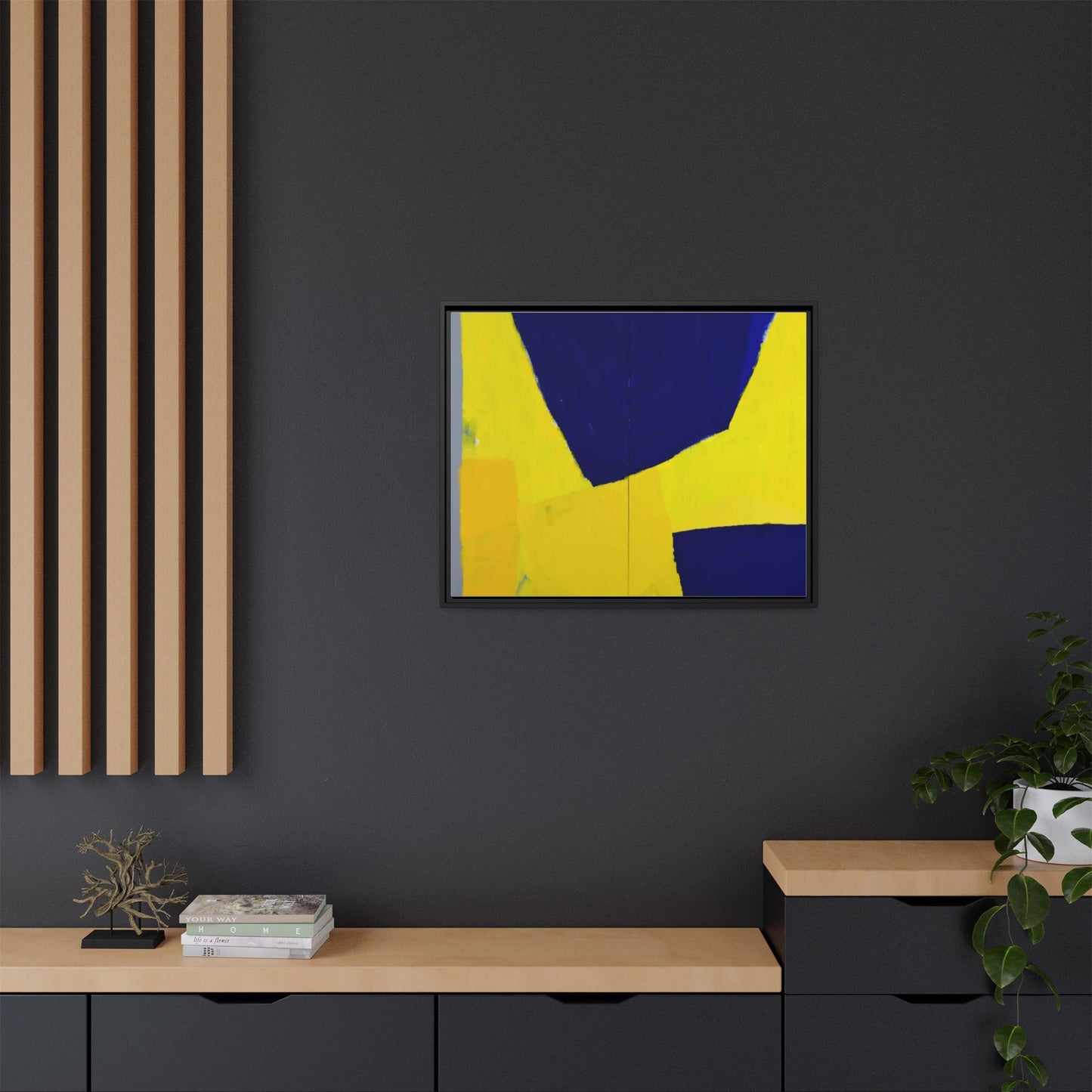 Lantenhammer by Lageplan Atelier Framed Modern Wall Art