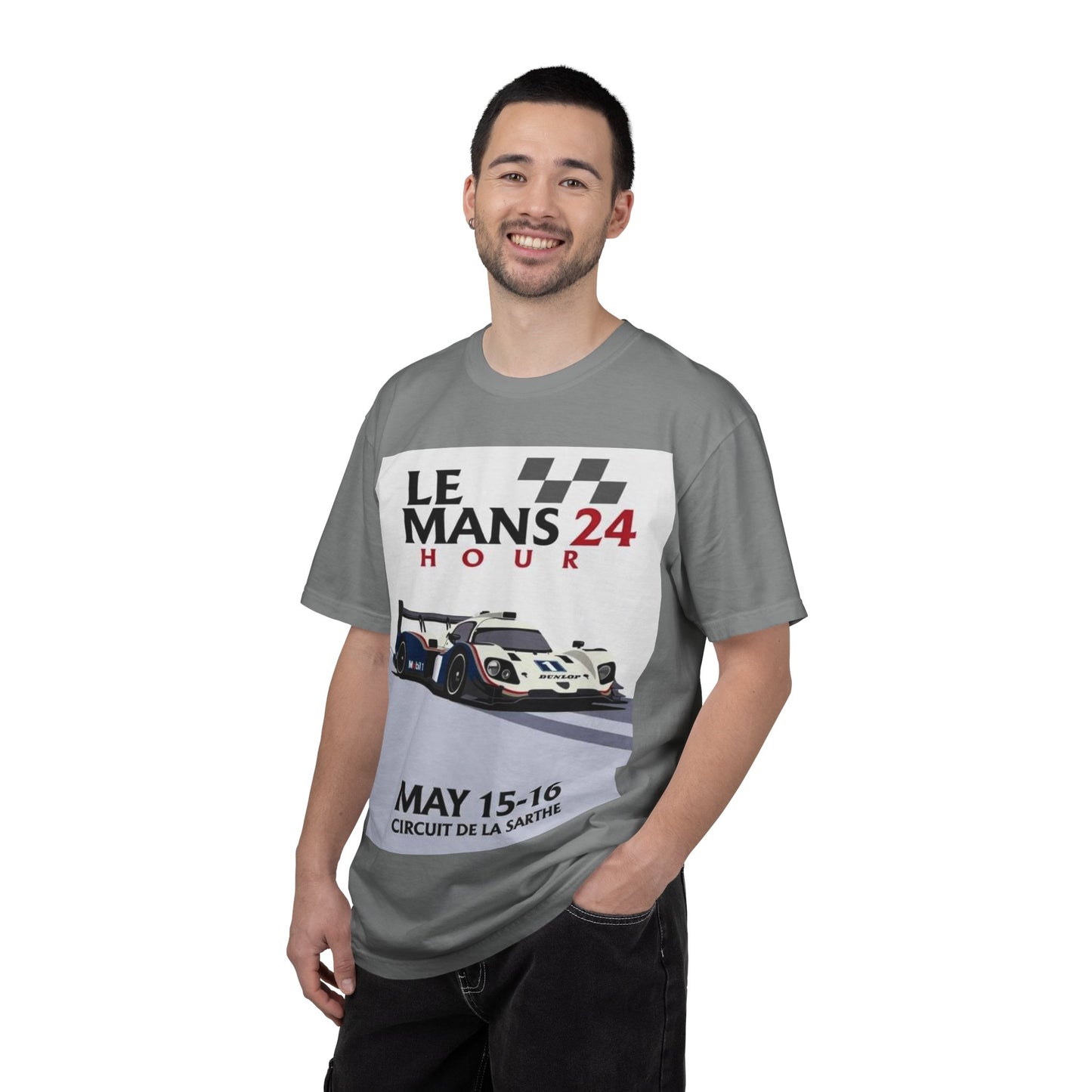 Le Mans 24 Hour Racing Poster T-Shirt — May 15-16 Circuit de la Sarthe