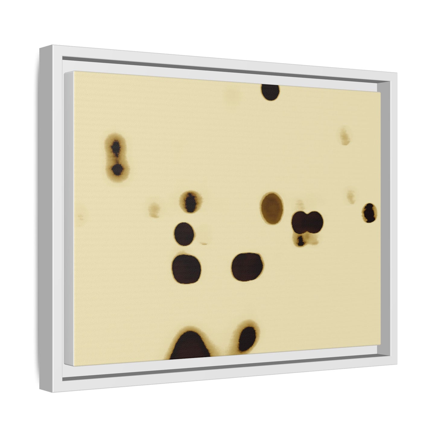 People Communicating by Unknown Abstract Framed Minimalist Wall Art Print